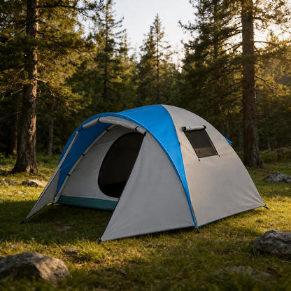 Carpa Camping Carpa Impermeable 3000mm 210tpu 100+215x215cm 3Personas