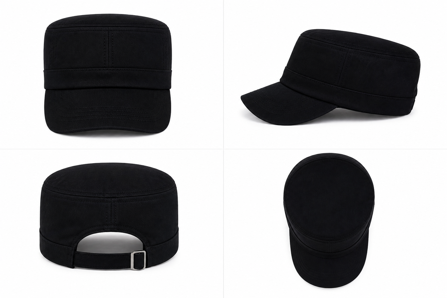Gorro Keppi Plano Jockey Boina Ejercito Militares Soldado