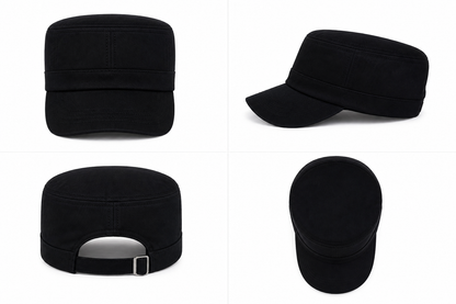 Gorro Keppi Plano Jockey Boina Ejercito Militares Soldado