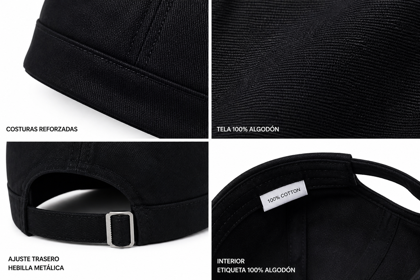 Gorro Keppi Plano Jockey Boina Ejercito Militares Soldado