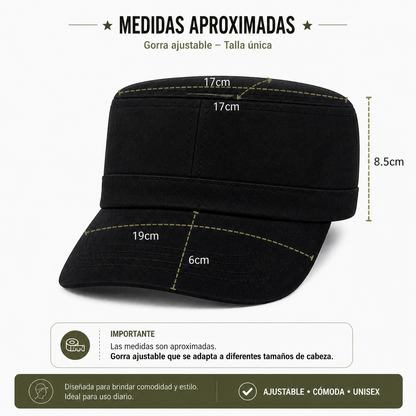 Gorro Keppi Plano Jockey Boina Ejercito Militares Soldado