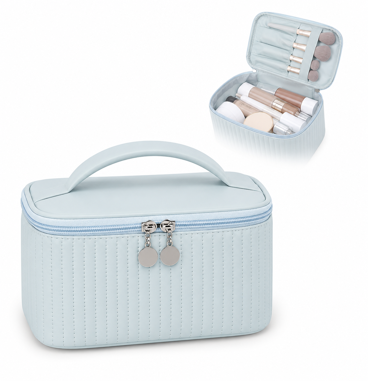 Bolso Cosmetiquero Maquillaje Bolso Organizador De Viajes