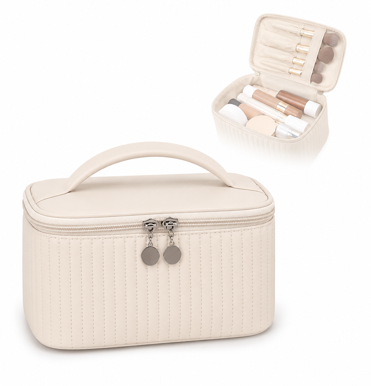 Bolso Cosmetiquero Maquillaje Bolso Organizador De Viajes