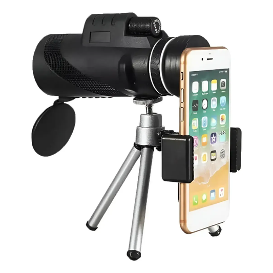 Kit Monocular + Porta Celular Monocular 40x60 Profesional