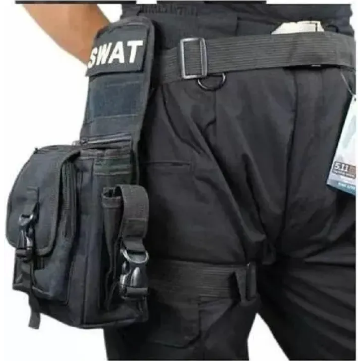 Muslera Tactica Bolso Swat Outdoor Banano Pierna Airsoft