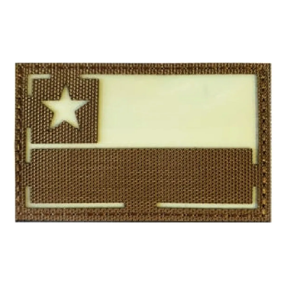 Parche Tactico Militar Parche Chile Parche IR Fosforescente Velcro