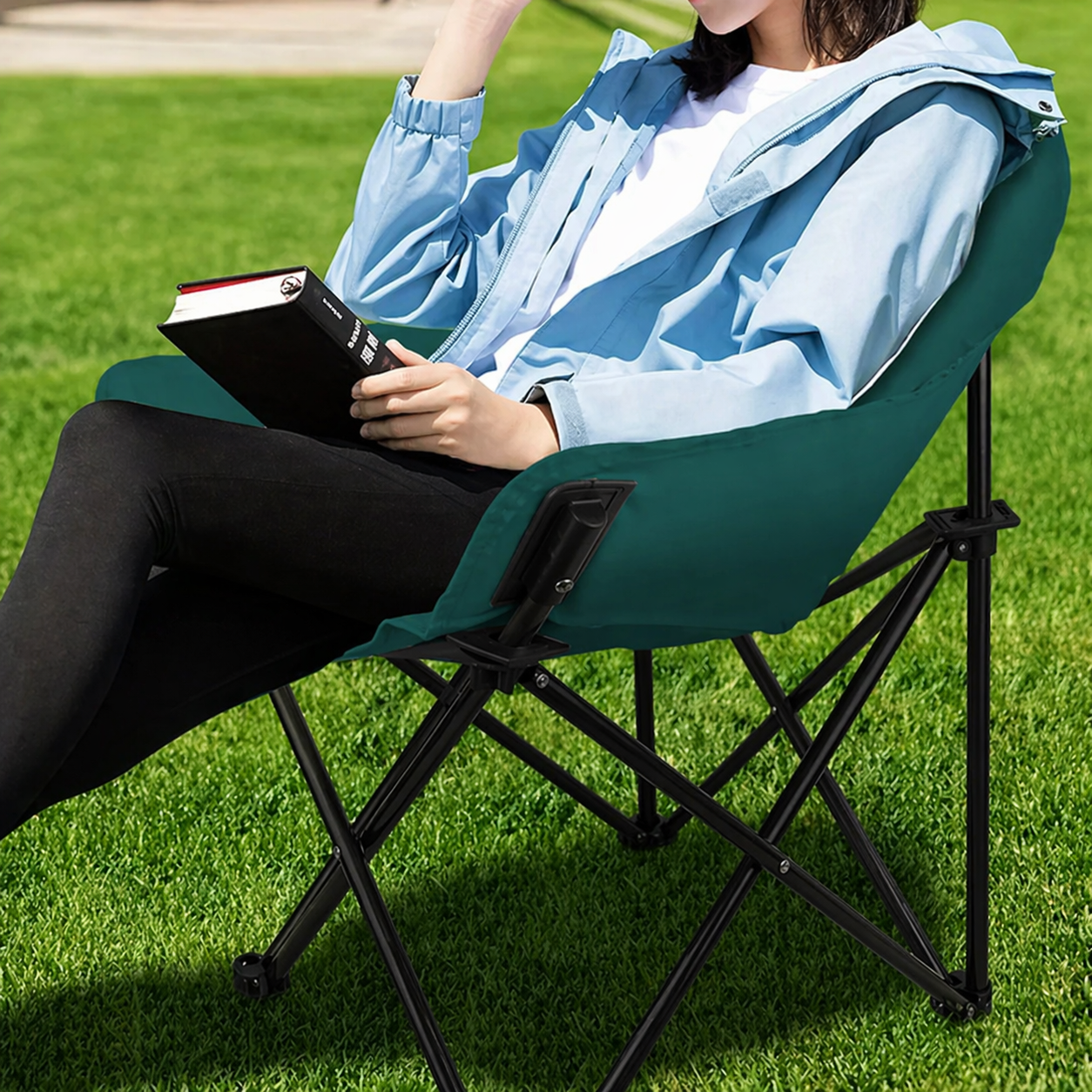 Silla Plegable Playa Silla Camping Silla Portatil 65x47x47cm.