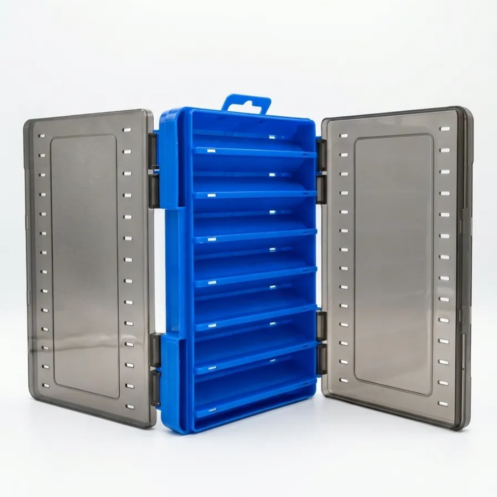 Caja Pesca Porta Señuelos Caja Organizadora Pesca 14compartimientos