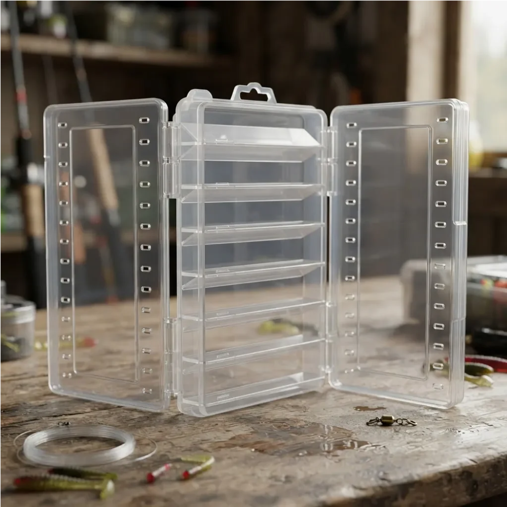 Caja Pesca Porta Señuelos Caja Organizadora Pesca 14compartimientos