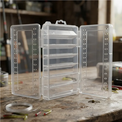 Caja Pesca Porta Señuelos Caja Organizadora Pesca 14compartimientos