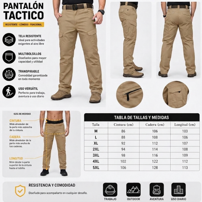 Pantalon Tactico Pdi Militar Pantalones Tactico Outdoor Coyote