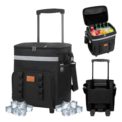 Bolsa Termica Cooler Con Ruedas Para Picnic Playa Camping