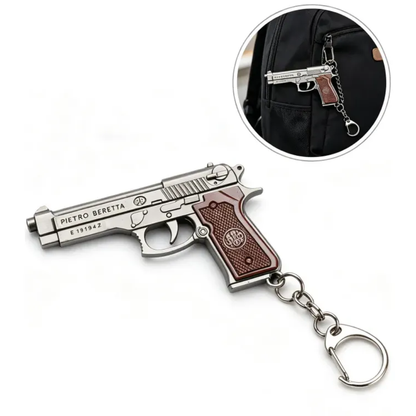 Llavero Forma Pistola Mini Llaveros Armas En Miniaturas
